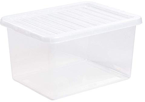 Wham 30 Litre Crystal Plastic Storage Box