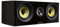 Fluance Signature HiFi 2-Way Center Channel Speaker for Enhanced Dialogue and Vocals in Home Theater Surround Sound Systems - Natural Walnut (HFCW)