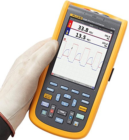 Fluke 123B/UK Scope Meter, 20 MHz