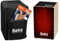 Sela SE 134 FR Varios Red Cajon Bundle mit Rucksack, Sitzpad, französischer Anfängerschule, CD und DVD