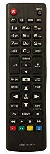 azurano Mando a Distancia para LG AKB74915324 para LG Smart TV UL/UH Series 2016-2017