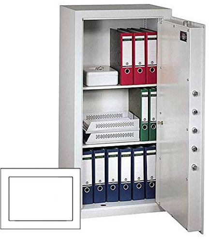 Müller Safe MN 4 Möbeltresor, Doppelbartschloss mit 2 Schlüsseln, Grad 0 nach EN 1143-1, H37.6xB49.6xT36 cm, 65 kg