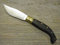 Knife Coltello 23 CM Sardegna SARDO ARBURESA Manico in Resina Nera