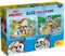 Liscianigiochi 86559 Disney Supermaxi 2 x 12 Mickey Puzzle für Kinder, Mehrfarbig