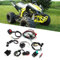 Kit de Faisceau de Câbles Complet pour ATV Quad Bike Dirt Pit Bikes Kit de Faisceau de Câbles Relais Solénoïde Bobine D'allumage Redresseur Commutateur de Faisceau D'accélérateur