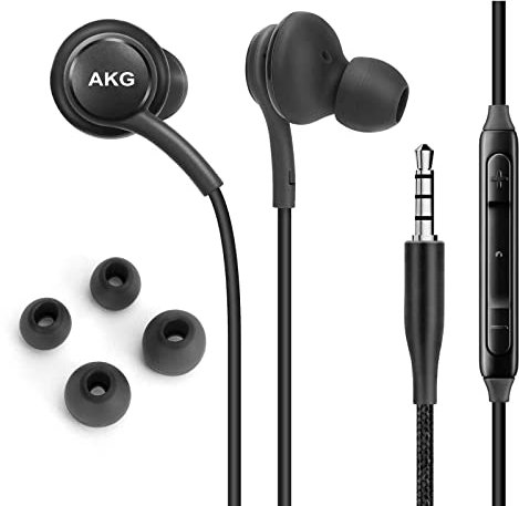 UrbanX Corded Stereo Earbuds Headphones for Lenovo ThinkPad (US Version with Warranty) with Microphone and Volume Buttons Braided Cable