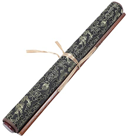 Milisten Blanko Hängende Schriftrolle Vintage Drache Kunst Wandrollen Stoff Chinesische Malerei Werkzeuge Kalligraphie Zubehör für Sumie Kalligraphie