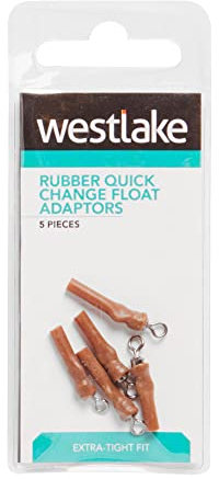 WESTLAKE Rubber Float Adaptors 5Pc'S, Brown, One Size