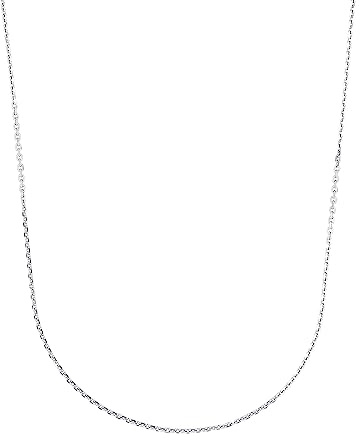 Amor Collier 925 Sterling Silber Unisex Damen Herren Halsschmuck, 40 cm, Silber, Kommt in Schmuck Geschenk Box, 2017809