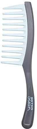 Beter - Peine de Pelo, hecho de Plástico Reciclado Procedente del Mar, Ecológico, Desenredante - Modelo Ocean