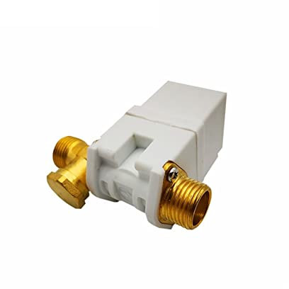 Ventil Wasserschlauchteile, Anschluss mit Absperrung, Ventil 1 Stück DN15 Warmwasserbereiter Luft Solarsystem G1/2' NC 12 V 24 V 220 V Messing Elektrisches Magnetventil Spulensteuerung Externes Schrau