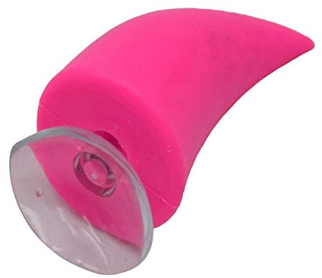 Punk Style Motorradhelm Teufelshorn Dekoration für Helme Pink