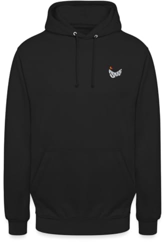 Spreadshirt Die Wilden Kerle Grinsen Stick Unisex Hoodie, S, Schwarz