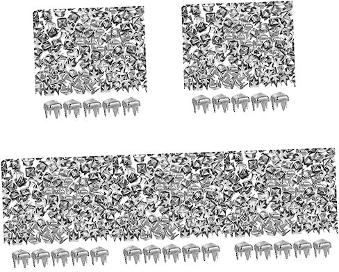STOBOK 5000stücke Ziernägel Quadratische Klauen-nieten Für Kleidung Taschen Metall Spike Für Bastelprojekte Schnelle Installation Vielseitig Einsetzbar Für Puppenbekleidung Und