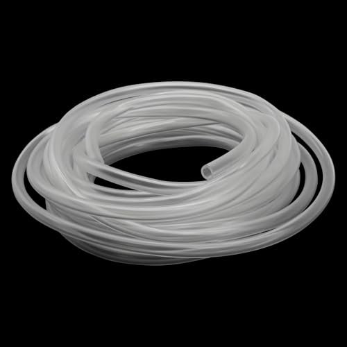 iMeistek Transparenter PVC-Schlauch, 5 M, Innendurchmesser 4 mm x 6 mm Außendurchmesser, flexibler PVC-Vinyl-Schlauch für Wasser- und Luftschläuche