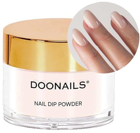 Doonails – Dipping Powder Farbe Cream – Langanhaltendes Dip Pulver für professionelle Maniküre zu Hause – Tierversuchsfrei & allergikerfreundlich – 3+ Wochen halt – Bis zu 30 Anwendungen