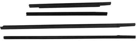 Window Weatherstrip 4 STÜCKE Für Nissan Für D22 Auto Fenster Glas Fenster Dichtung Form Trim Fensterdichtungen