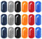 ECSiNG 30pcs Potentiometer Control Knob 6mm D270 Mixer Knobs Rotary Knob for Electric Guitar Amplifier Stereo Systems Bass Volume Tone, Mixed Colour