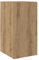 vidaXL Meuble TV chêne Artisanal 30,5x30x60 cm Bois d'ingénierie, Support TV, Armoire média, Armoire HiFi, unité TV, unité média, Armoire latérale