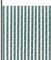 VEVOR Láminas de Privacidad con Bloqueo Inferior 1130 x 27,7 x 7,8 mm, Láminas Verticales de Doble Pared de HDPE con Bloqueo Inferior para Cercas de Alambre de Cadena para Jardines, Granjas, Verde