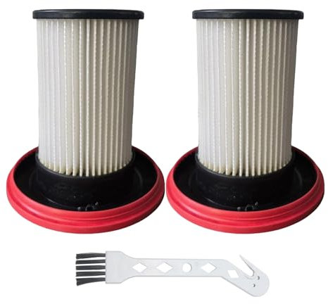 Odashen Lot de 2 filtres avec brosse de nettoyage pour aspirateurs Bosch Unlimited Gen2 Series 8 (BSS825CARP) 12036642, 12023349 HEPA