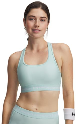 Under Armour Damen Cross-Back Mid Bra Sport-BH (1er Pack)