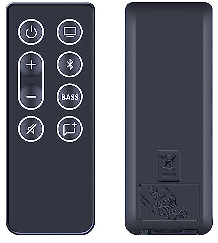 CLVIZCXOM Ersatz Fernbedienung Kompatibel für Bose Solo 5 10 15 Series II Soundbar Fernbedienung, Kompatibel mit Bose TV Lautsprecher Home Theatre System (842246, 732522-1110, 418775, 410376 431974)
