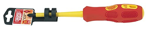 Draper VDE Approved Fully Insulated Cross Slot Screwdriver, No.2 x 100mm (Displa