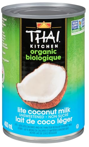 Thai Kitchen Organic Unsweetened Lite Coconut Milk, 13.66 fl oz