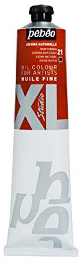 Pébéo - Huile Fine XL 200 ML - Peinture à l’Huile Sienne Naturelle – Peinture à l’Huile Pébéo - Marron Clair 200 ml