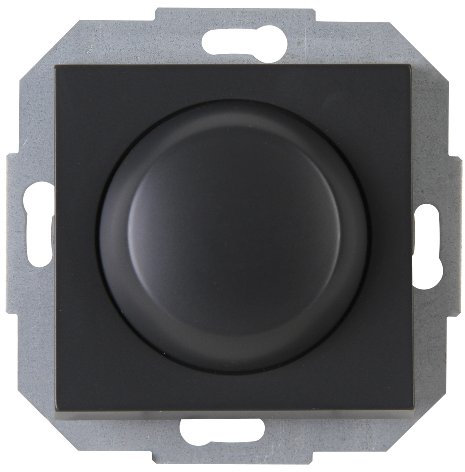 Kopp 842315081 Athenis Elektronischer Dimmer, Phasenabschnitt, anthrazit
