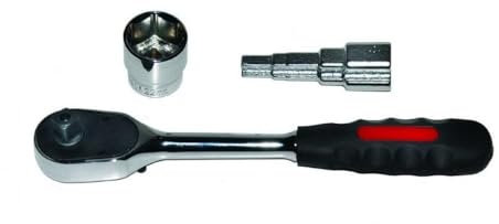 Todays Tools - Radiator Valve Key with Ratchet & 22mm Socket