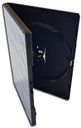 Protected DVD Leerbox schwarz Original Amaray (10 Stück)