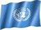 sportfanshop24 Flagge/Fahne UNO Hissflagge/Hissfahne mit Ösen 150x90 cm, sehr Gute Qualität