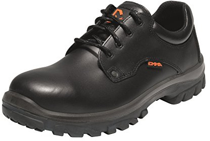 Emma Safety Footwear - D-XD Black S3 LO All-Round Safety Shoe PU/SRC - Paul, D 44 EU / 10 UK