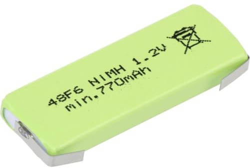 Mexcel HPE-F6-800 Spezial-Akku Prismatisch U-Loetfahne NiMH 1.2V 770 mAh