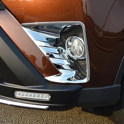 Kadore Für Toyota RAV4 Hybrid XLE Limited SE LE 2016 2017 2018 Chrom Nebelscheinwerfer Lampen Abdeckung Lünette 2 Stück