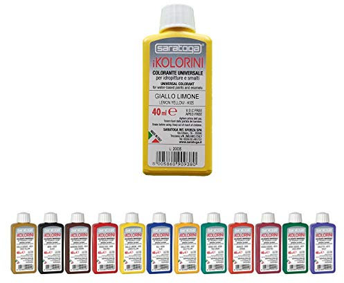 Colorante per Idropitture e Smalti iKOLORINI 40 ml SARATOGA (KI07 Giallo Oro)
