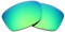Mryok Verres de rechange pour Oakley Jupiter Squared OO9135-56 mm, Anti-corrosion de l'eau de mer polarisée - Vert émeraude, Taille unique