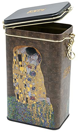 Fridolin Gustav Klimt Boîte à café en métal avec fermeture
