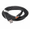 vhbw USB Kabel kompatibel mit Lenovo Yoga 3 Pro-1370, 700 11 14 Tablet - Datenkabel (Standard-USB Typ A) 2in1 Ladekabel, 200cm, schwarz