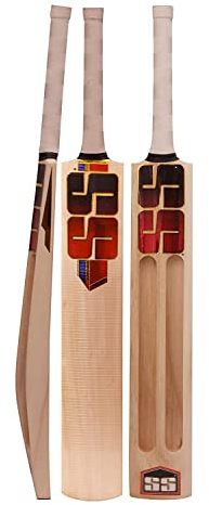 SS Soft Pro Player Cricket Batte Unisex-Adult, Beige, Poignée Courte