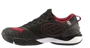 Bullpadel Hack Hybrid Fly 22I, Zapatillas de pádel Hombre, Vino Burdeos, 45 EU