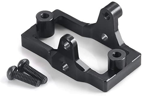 AXspeed RC Crawler Aluminium-Lenkservohalterung für 1/18 TRX4M TRX4-M Upgrade (schwarz)