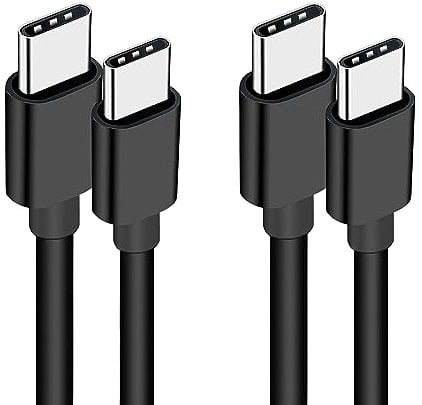 Catchke Usb C To Usb C Cable [4ft 2-pack], Long Usb C Cable To Usb C Fast Charging Usb Type C To Type C Cord Braided For Samsung Galaxy S22 Ultra S21/s10/a13, Note 20/10, Ipad Pro, Pixel 6, Moto G