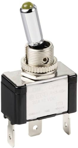 TRU COMPONENTS TC-11193836 Rocker Switch 12 V/DC 20 A 1x Aus/Ein-Verriegelung 1 Stück