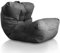 Aiire Relaxo Sitzsack XXL für Kuschelecke - Bean Bag Design aus Kunstleder mit Füllung - Riesen Sitzsäcke Erwachsene, Sitz Sack Flauschig - Bodenkissen Grob, Bodenstuhl, Bodensessel Grau
