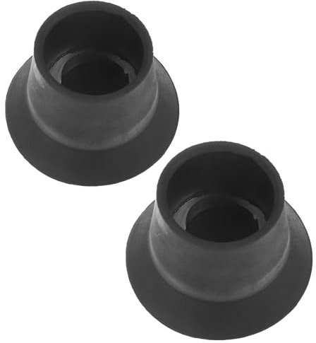 Gatuida 2stücke Leiterendkappe Aus Gummi Verschleißfester Trampolinersatz Rutschfeste Trampolinbeinabdeckung Stumme Trampolinteile Austauschbare Trampolinbeinkappen Gummi-trampolinteile