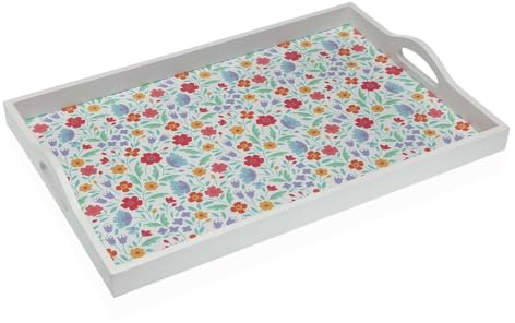 Versa Bandeja Flandes Madera MDF 30 x 5 x 45 cm