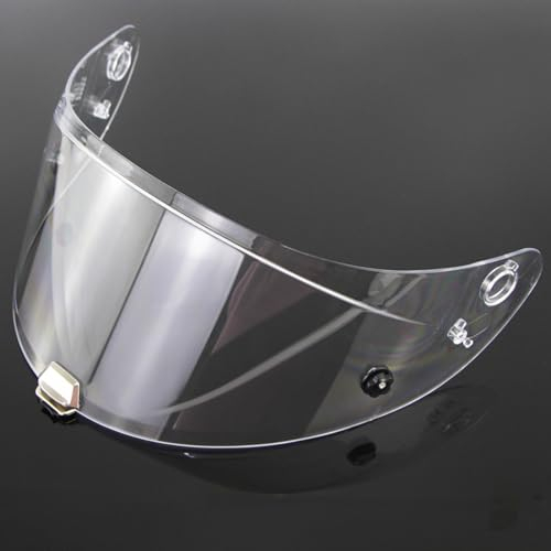 Shkalacar Helmvisier Ersatz für HJC RPHA11 RPHA70 Helm, Integralhelm Visier UV-Beständig, Beschlagfrei und Kratzfest, Motorrad Gesichtsschutz Helmzubehör(Transparent)